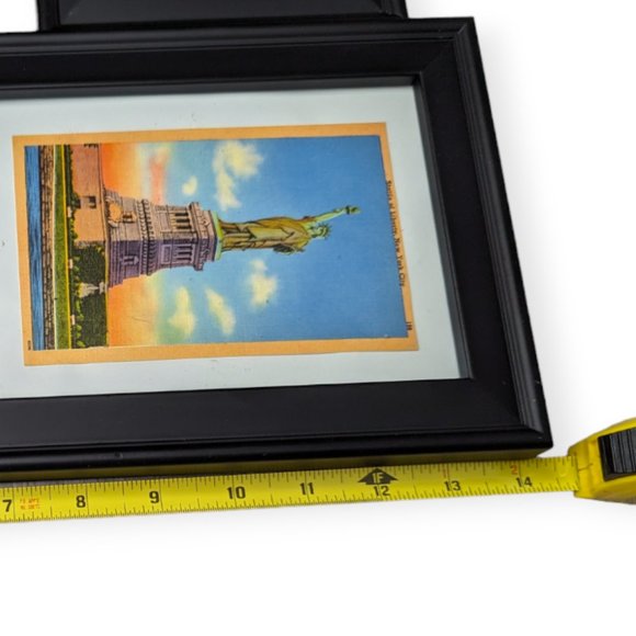 Vintage Framed 4 New York City Postcards - Picture 10 of 12